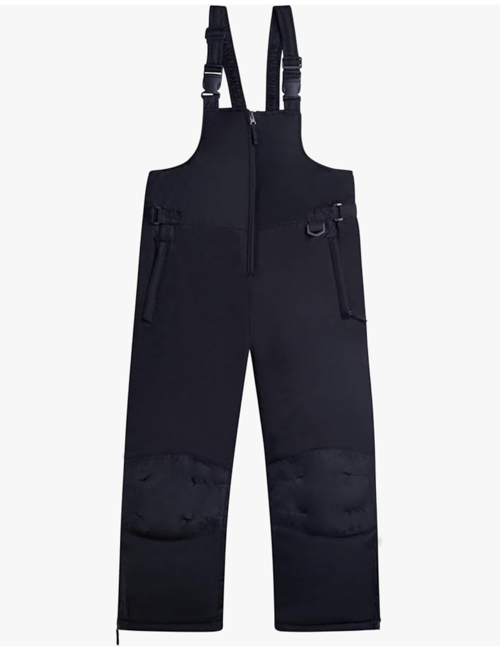 Cherokee Snow Bib Waterproof Insulated Overalls Girls Boys Size 16/18 Black NWT